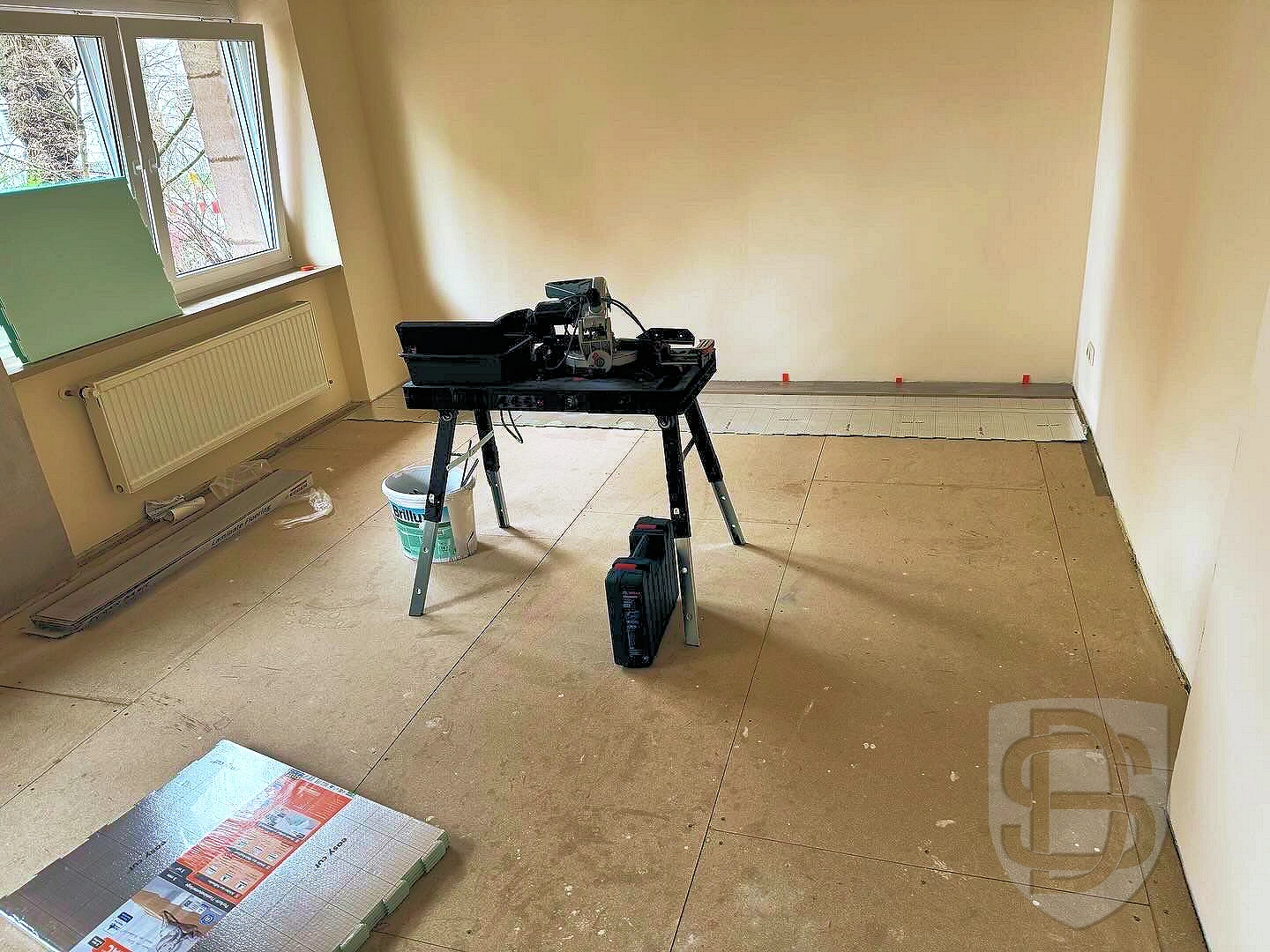 Bodengestaltung Vorher